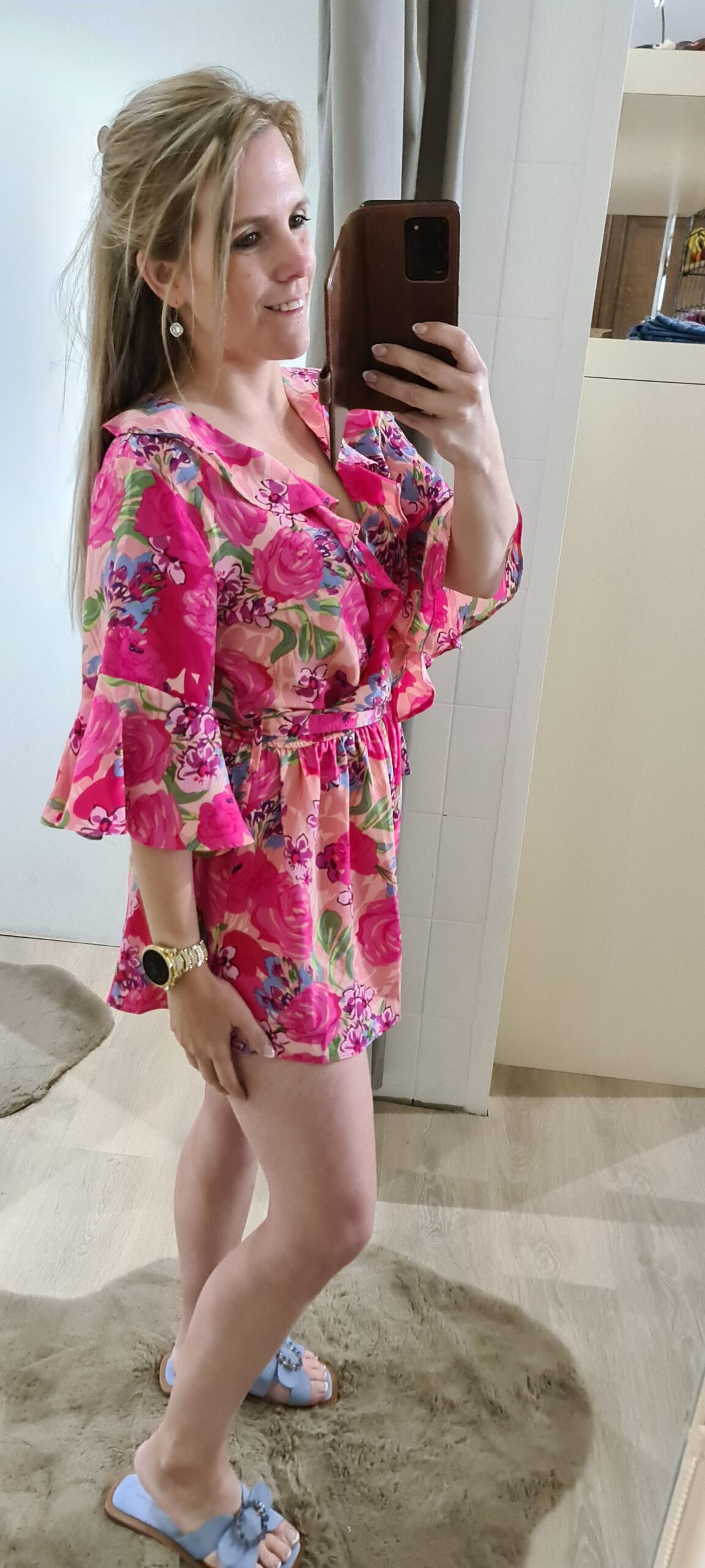 Playsuit flowers Kiimi's Fashion