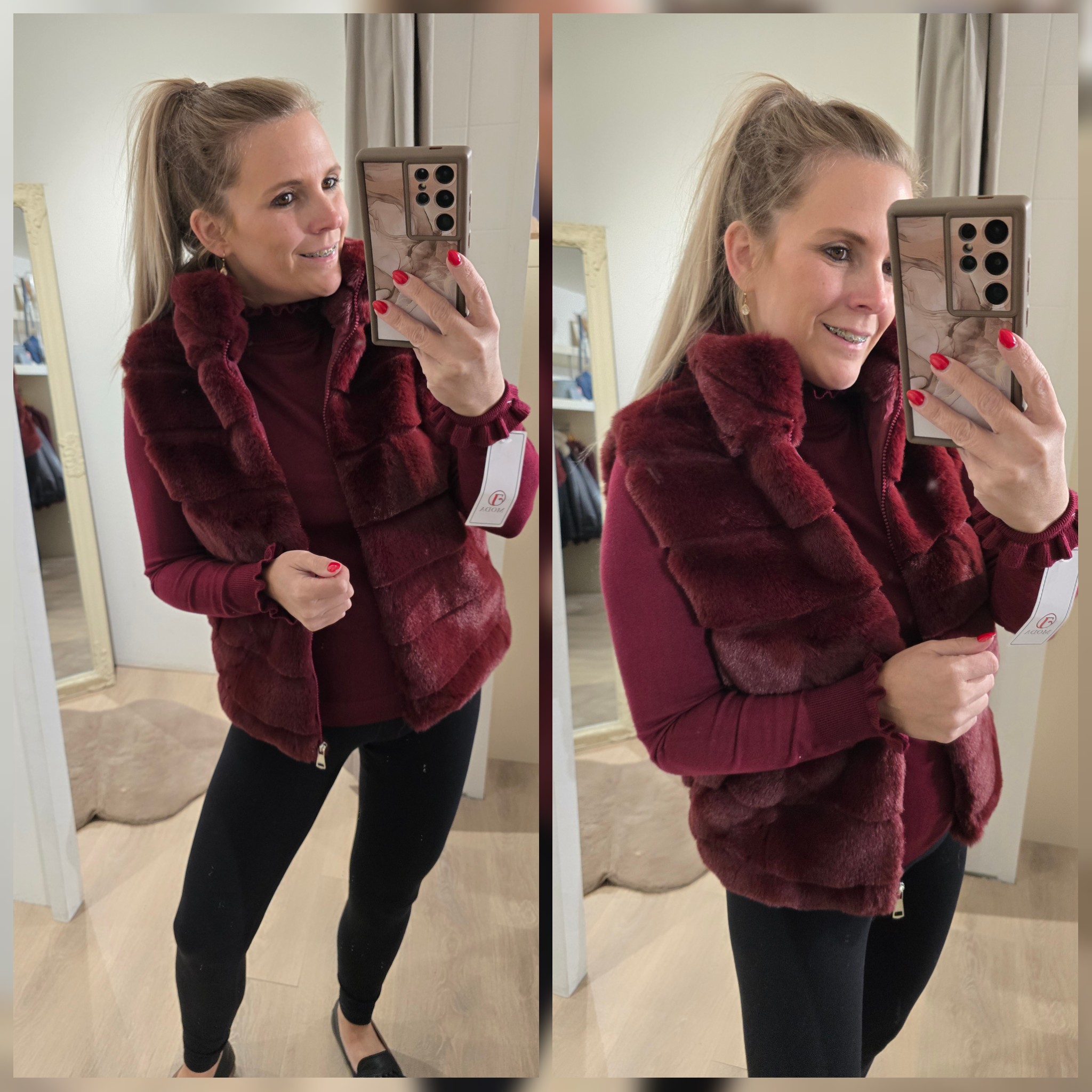 Bodywarmer pels Bordeaux